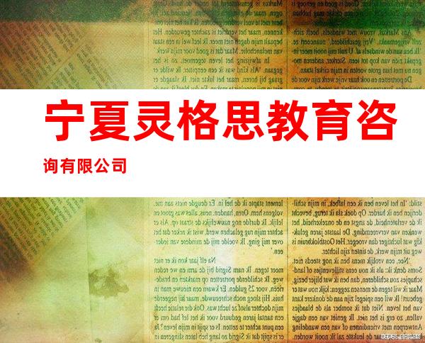 宁夏灵格思教育咨询有限公司